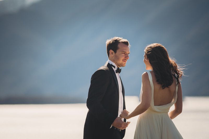 elopement wedding fiordland lodge lake te anau new zealand
